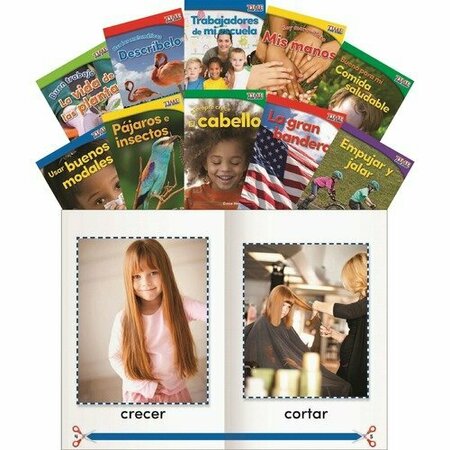 SHELL EDUCATION TEACHER CREATED MATERIALS TIME for Kids Set 1, Spanish, 5-1/4inWx7-3/4inH, Multi, 10PK SHL25871